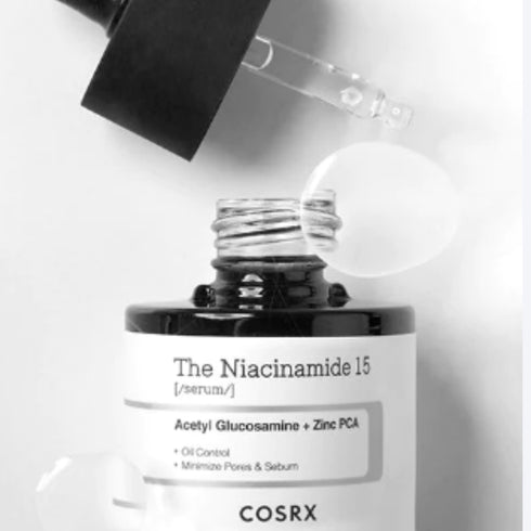 Obține un ten uniform și luminos cu serul cu niacinamide 15% de la COSRX. Formulă eficientă anti-acnee și anti-pete pigmentare, ideală pentru ten mixt sau gras. wowskin.ro